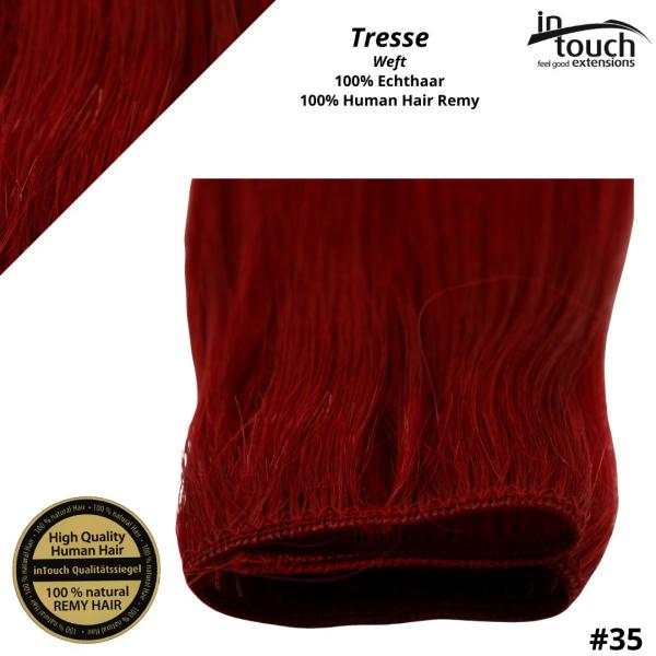 Tressen-Extensions 55cm Farbe 35